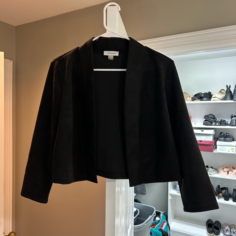 Calvin Klein Women's Elegant Black Blazer